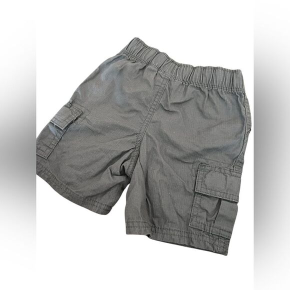 THE CHILDRENS PLACE Kids Cargo Shorts Set - Gray and Tan - Picture 4 of 6